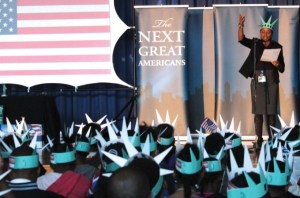 Eufala students learn how to become super citizens when the Liberty's Legacy heads to south Alabama.