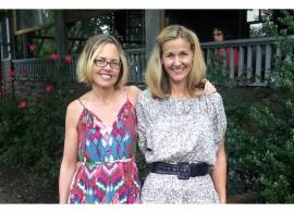 Sisters on Heidi's birthday in NJ.