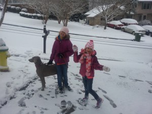 serina and sophia snow 2014 feb