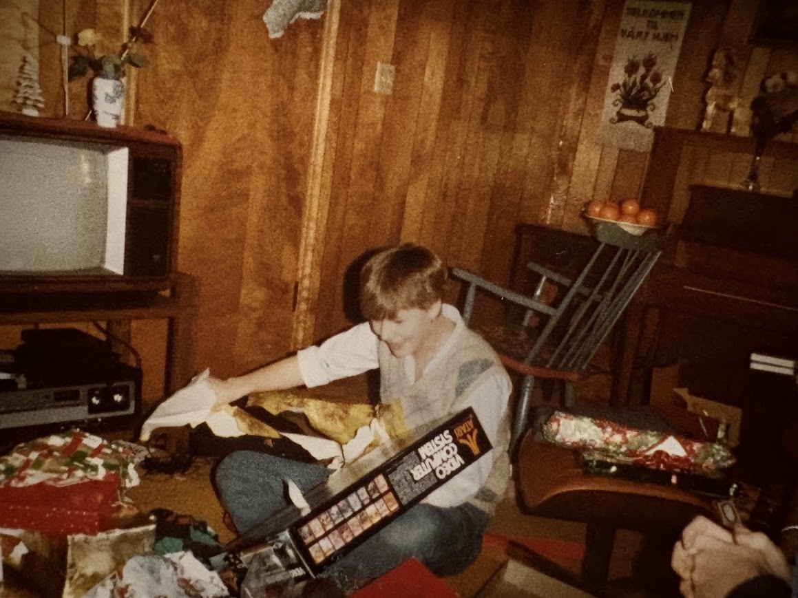My best gift ever: An Atari gaming system.